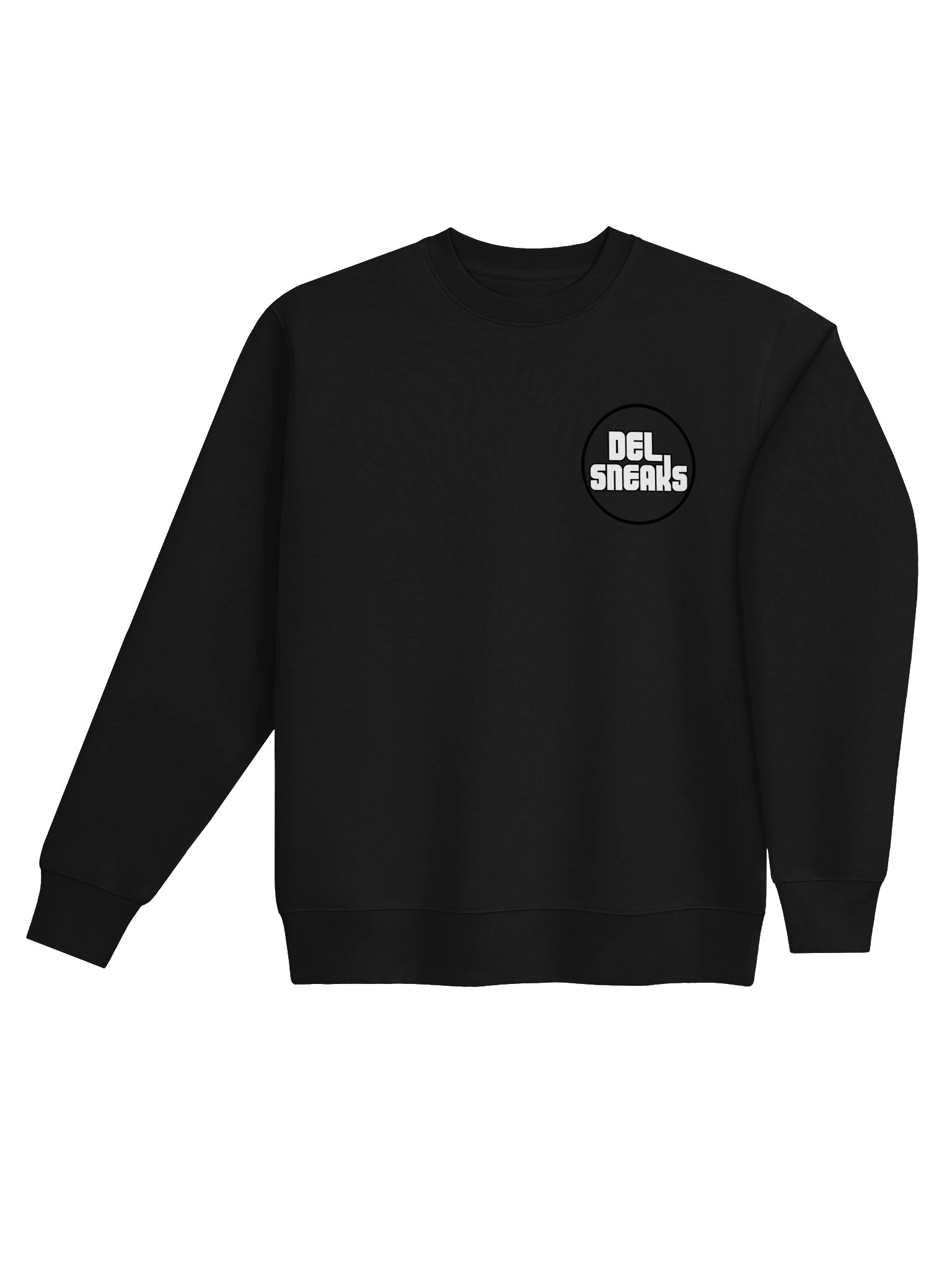 F&B Circular Logo Crew Neck Sweatshirt Black product image (4)