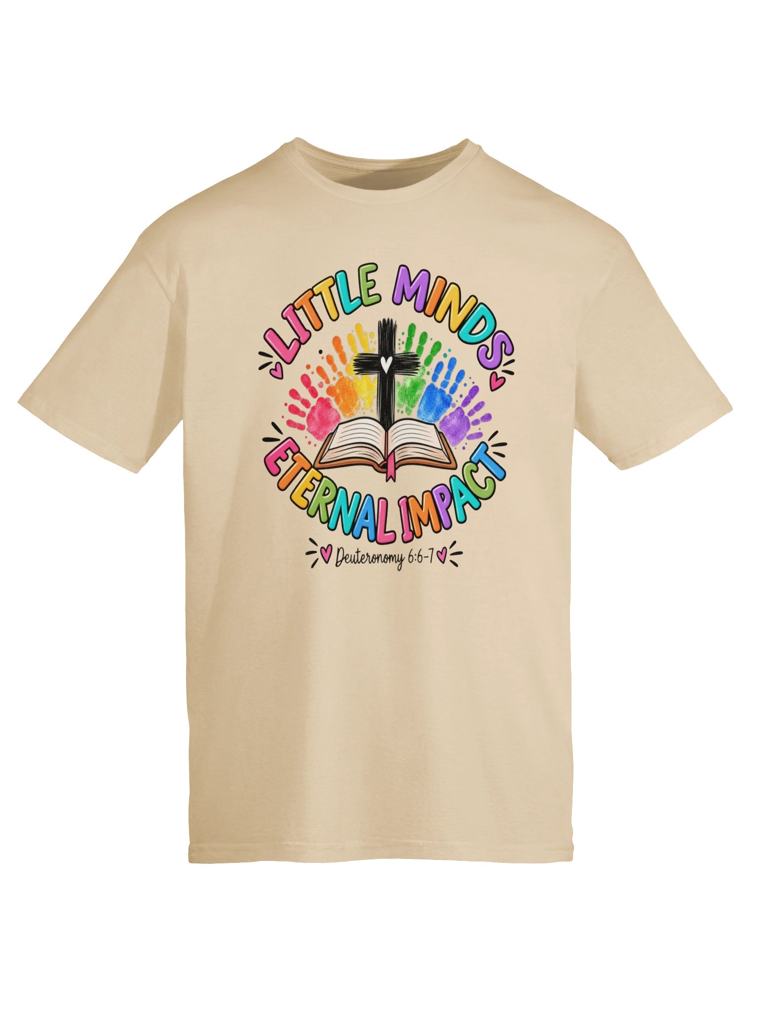 Little Minds, Eternal Impact Tee | Deuteronomy 6:6–7 product image (125)