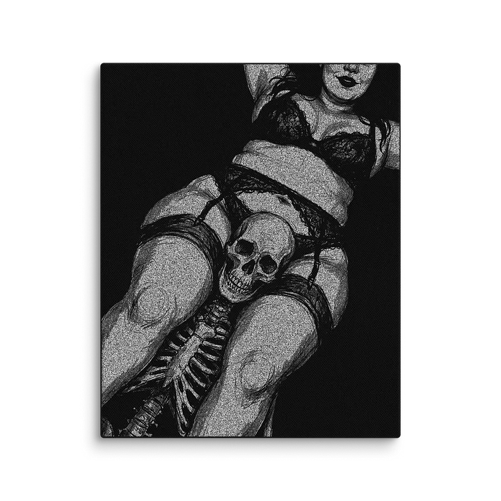 Thigh Master Canvas Print product image (1)