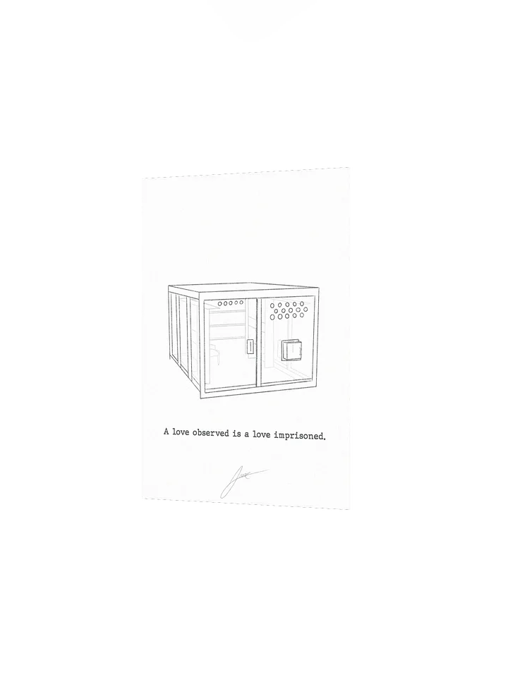 "The glass cage" Poster product image (2)