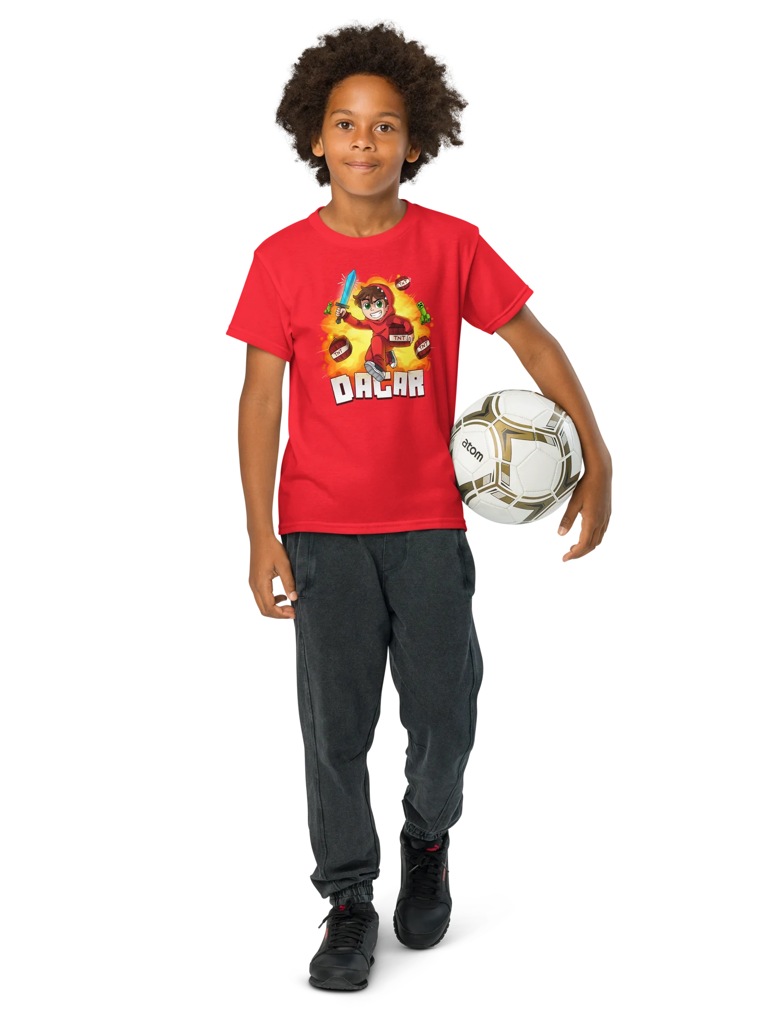 Camiseta Dagar · Red Blast product image (3)