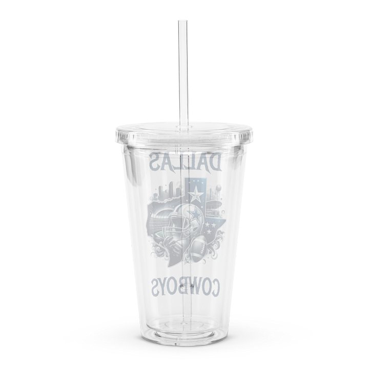 Dallas Cityscape Clear Tumbler (16 oz) product image (2)