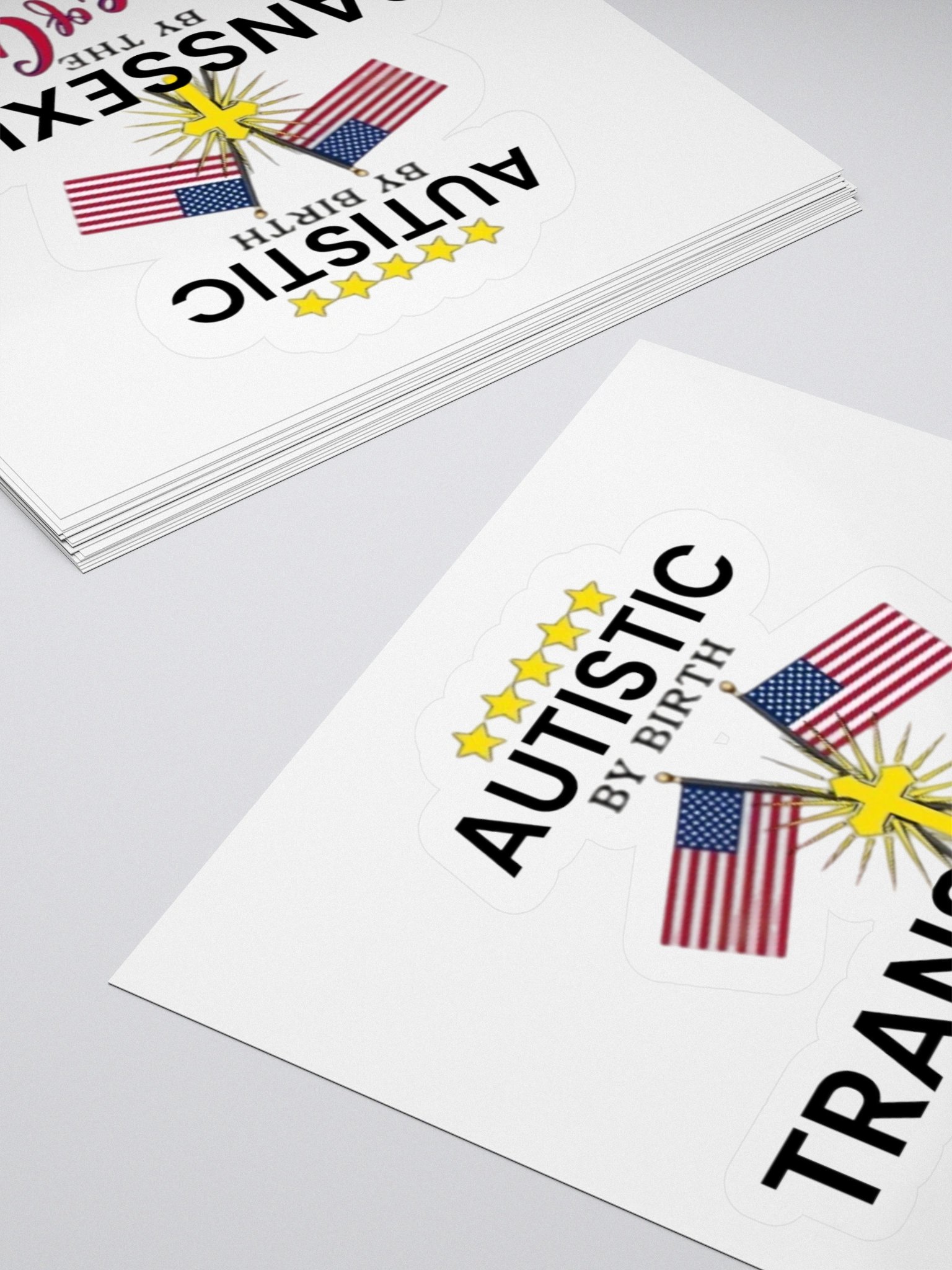 Autistic By Birth... Sticker product image (7)