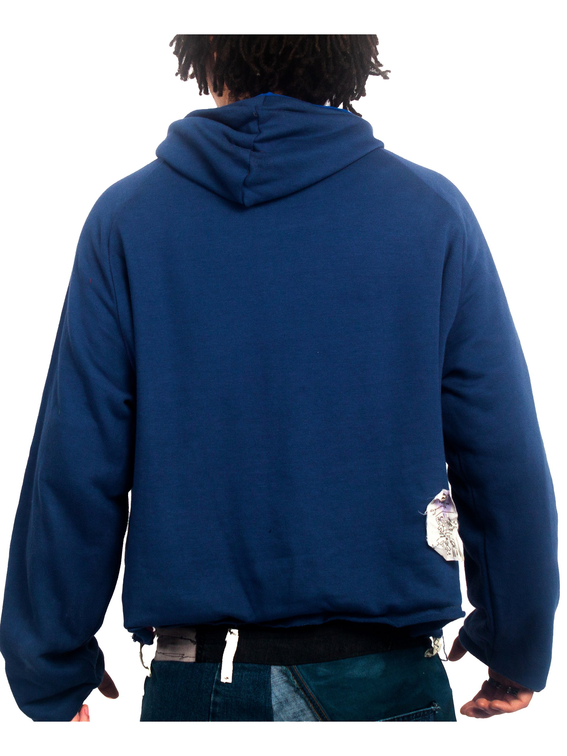JERSEY LINED RAGLAN HOODIE - M product image (3)