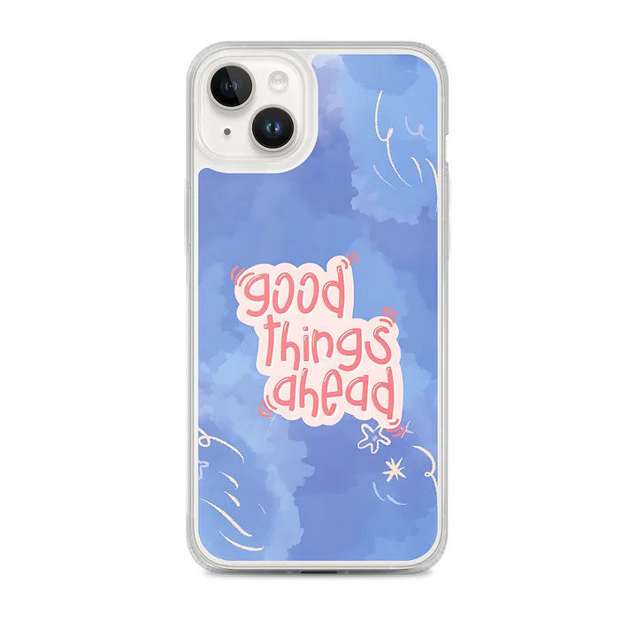 "Good Things Ahead" MagSafe® Clear Case for iPhone® product image (1)