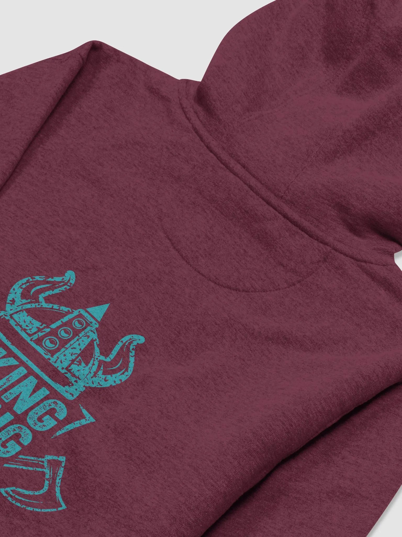 VikingNilsen Crimson Fleet Hoodie - Red product image (4)