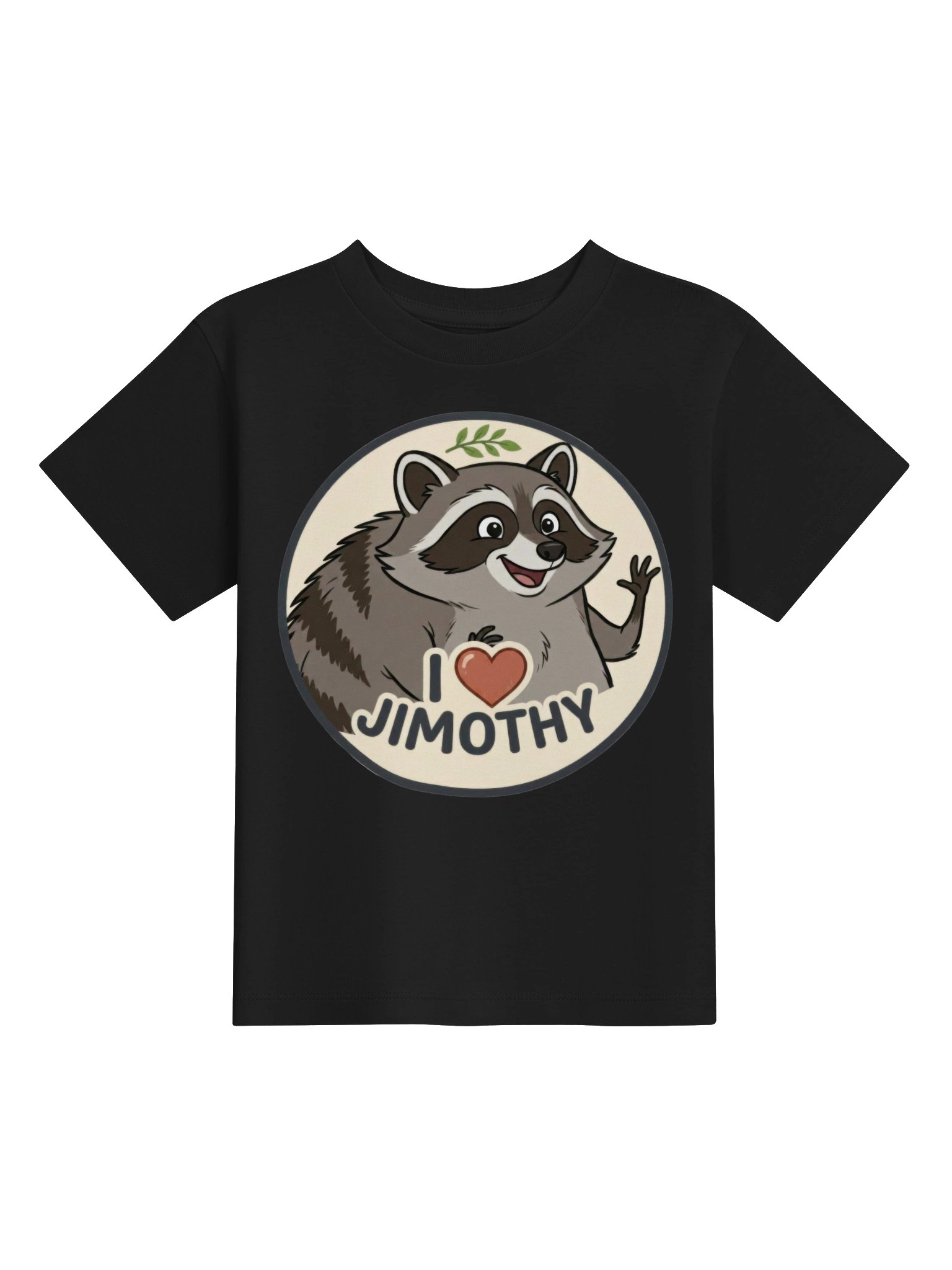 I Love Jimothy Toddler Shirt Black product image (1)
