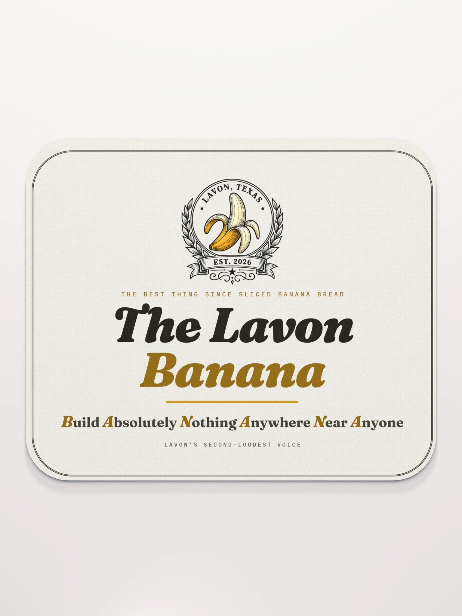 The Lavon Banana Mouse Pad product image (2)
