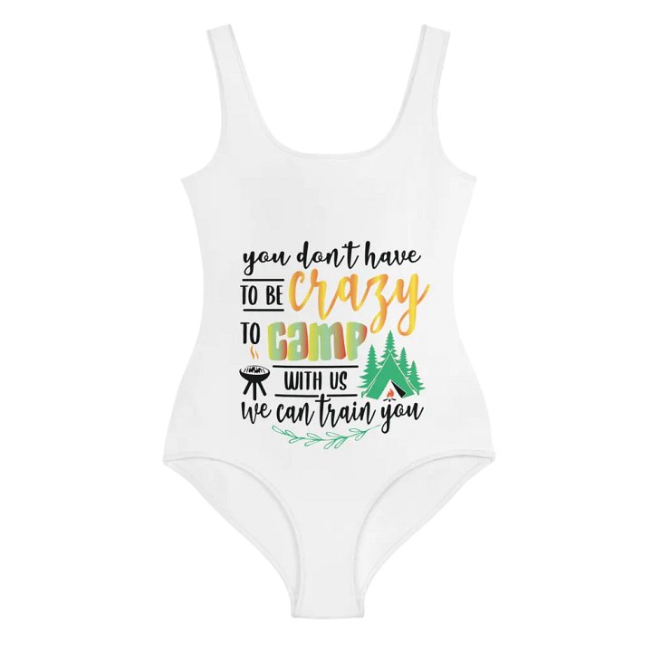Crazy Camp Adventure Youth Swimsuit product image (1)