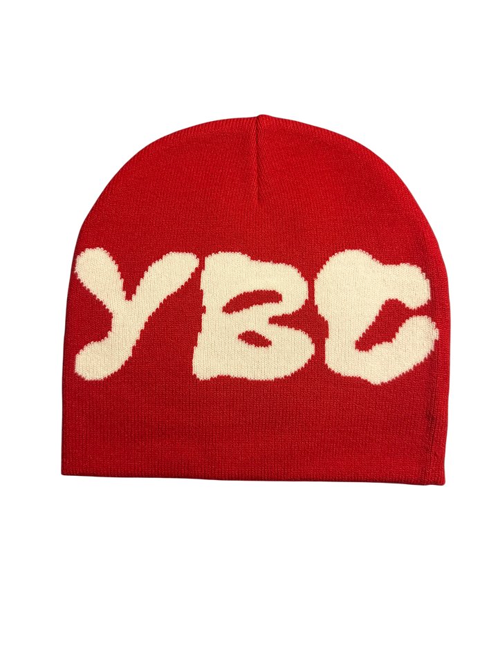 Red “FLLM” Beanie product image (1)