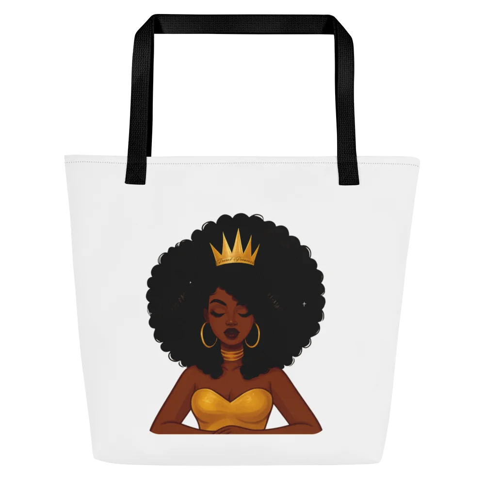 Crowned Queen Large Tote product image (1)