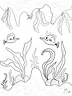 An Ocean of fish coloring page 2026