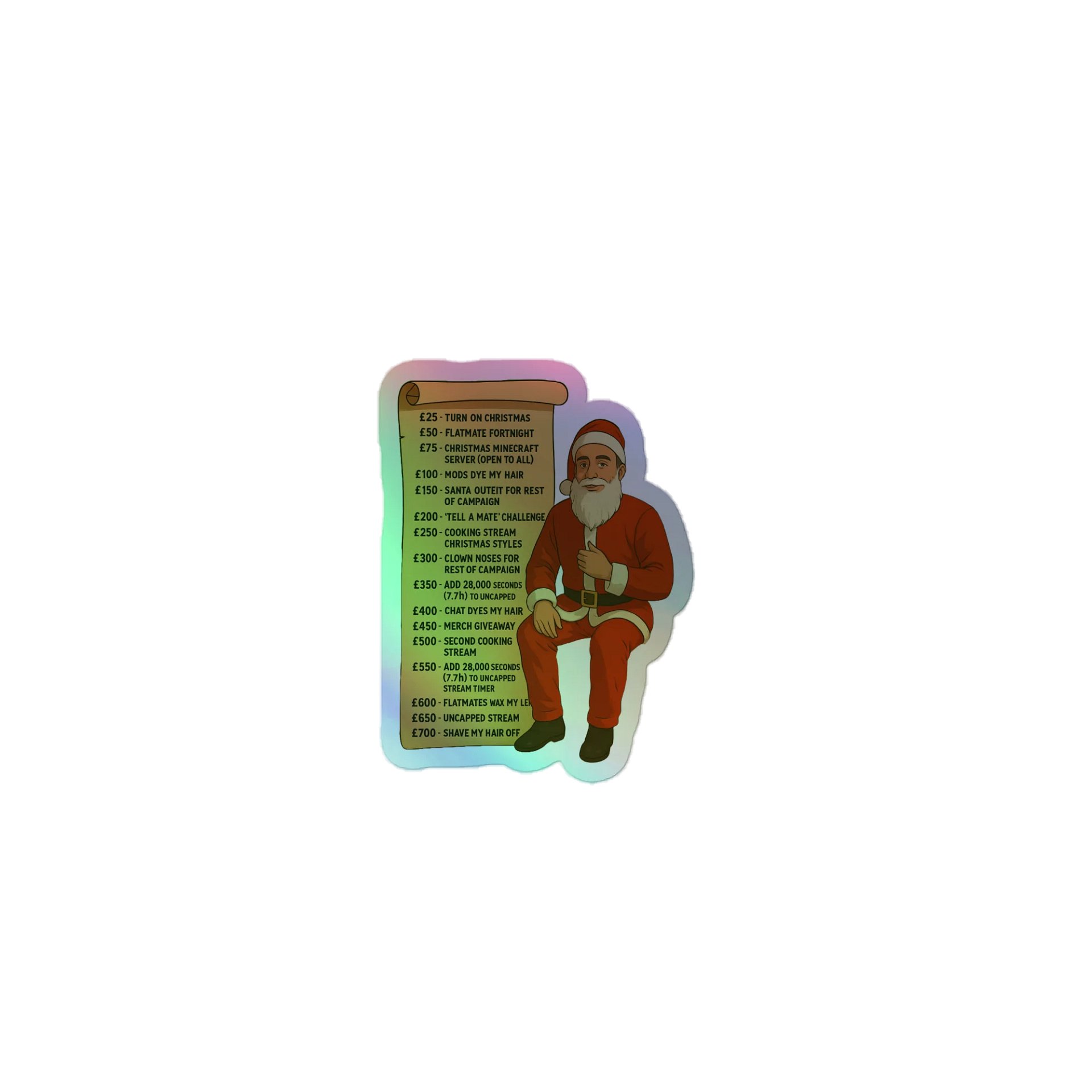 Samta's Fundraising Fun Sticker Sheet product image (1)