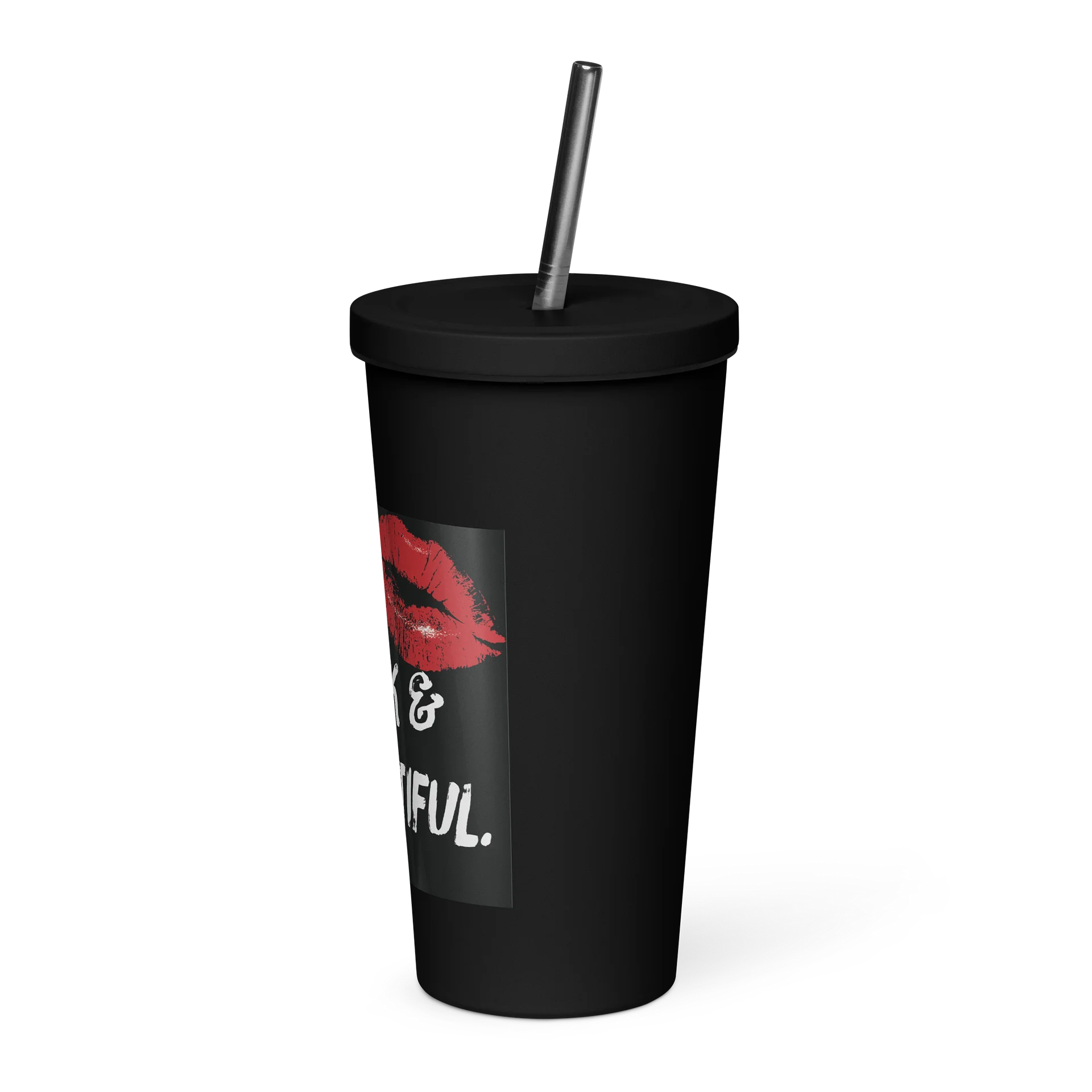 Bold Black Beautiful Signature Tumbler product image (3)