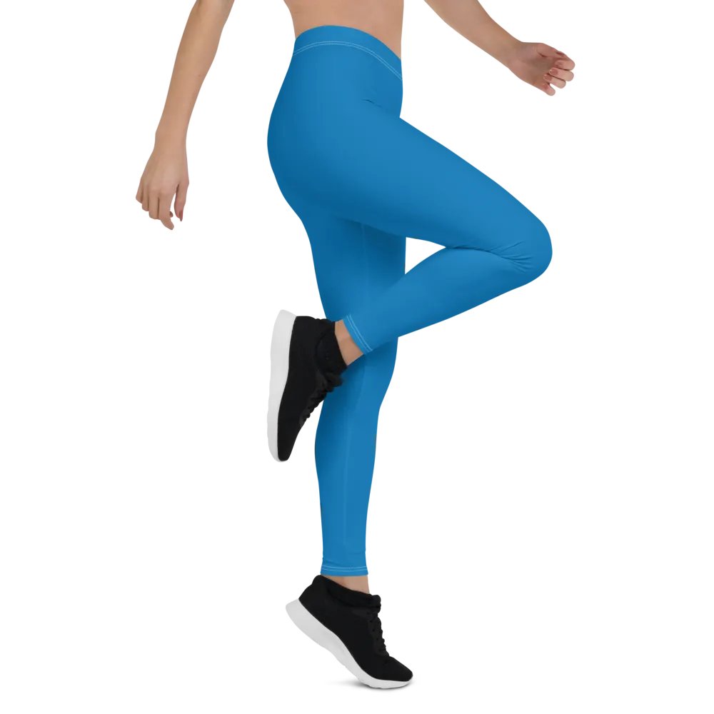 Peacock Blue Essential Leggings product image (6)