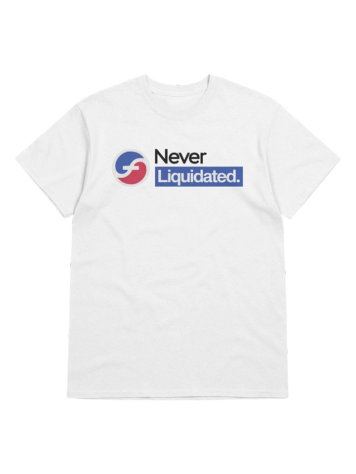 Never Liquidated White T-Shirt product image (1)