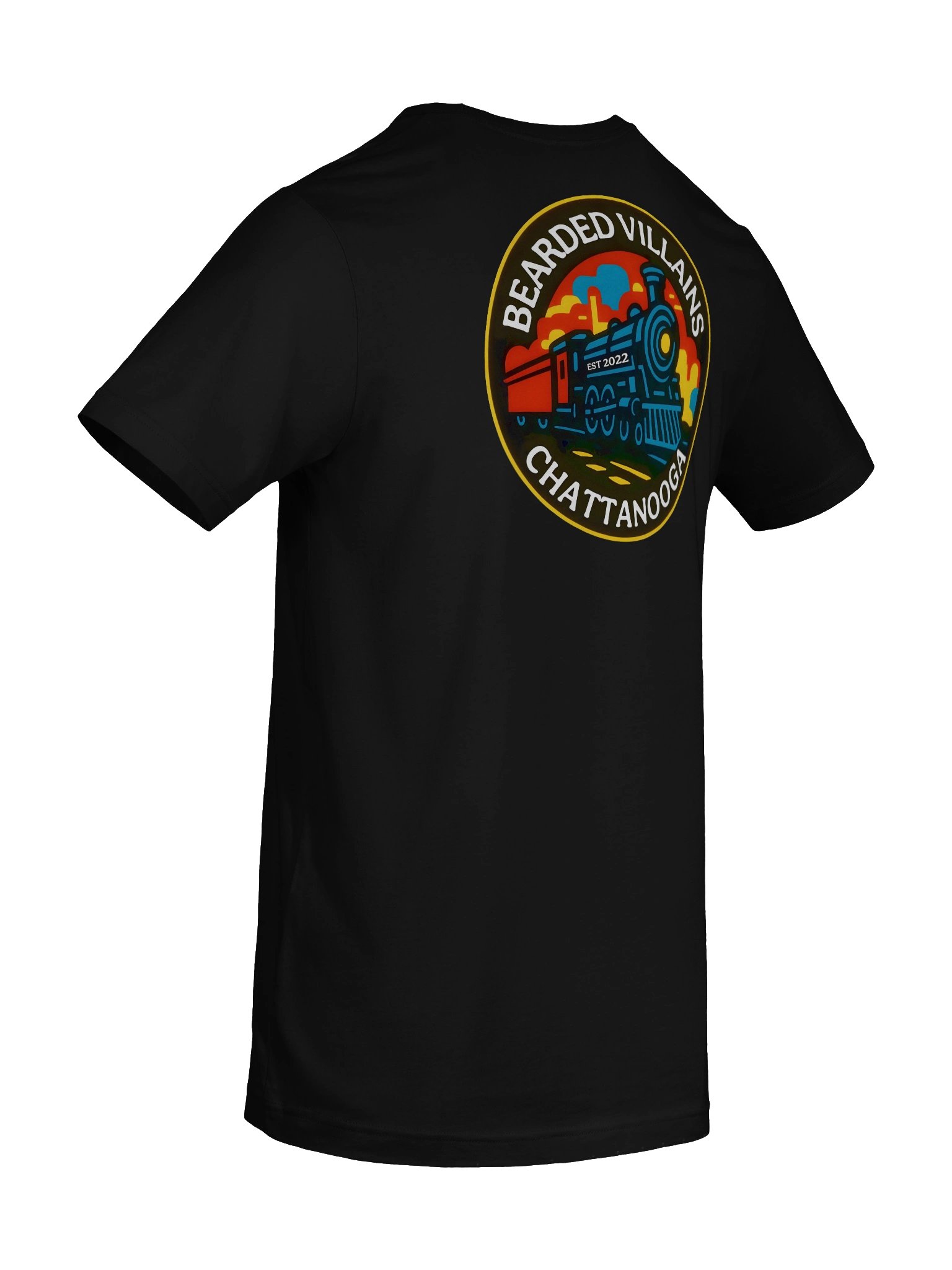 Chattanooga Bearded Villain logo T-Shirt product image (59)