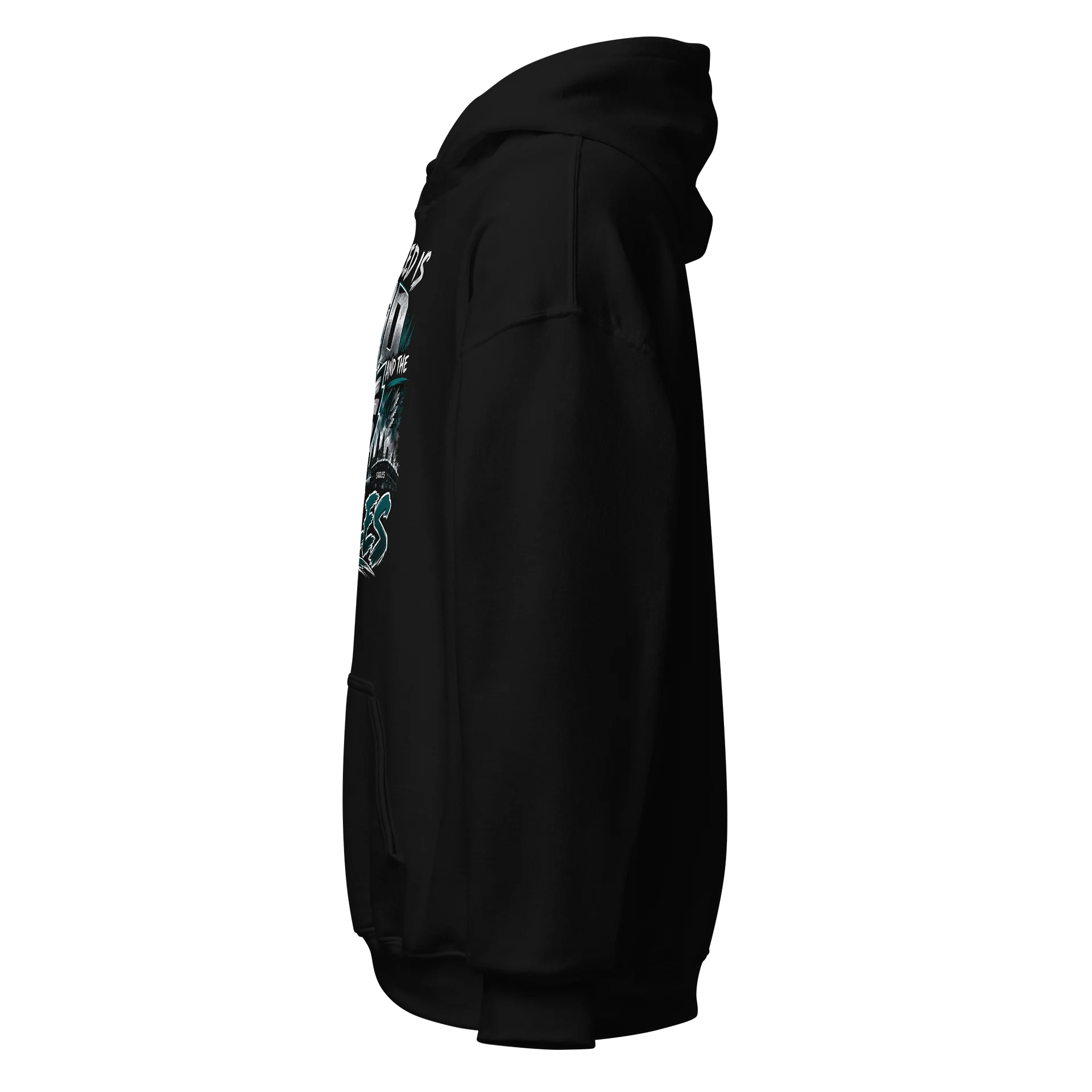 All I Need Is God Eagles Hoodie product image (3)