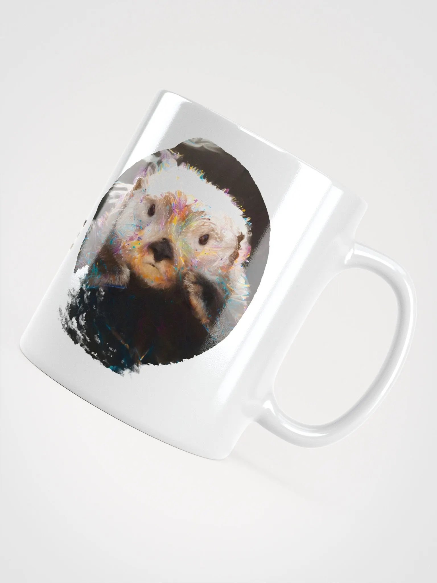 Watercolor Sea Otter Mug product image (4)