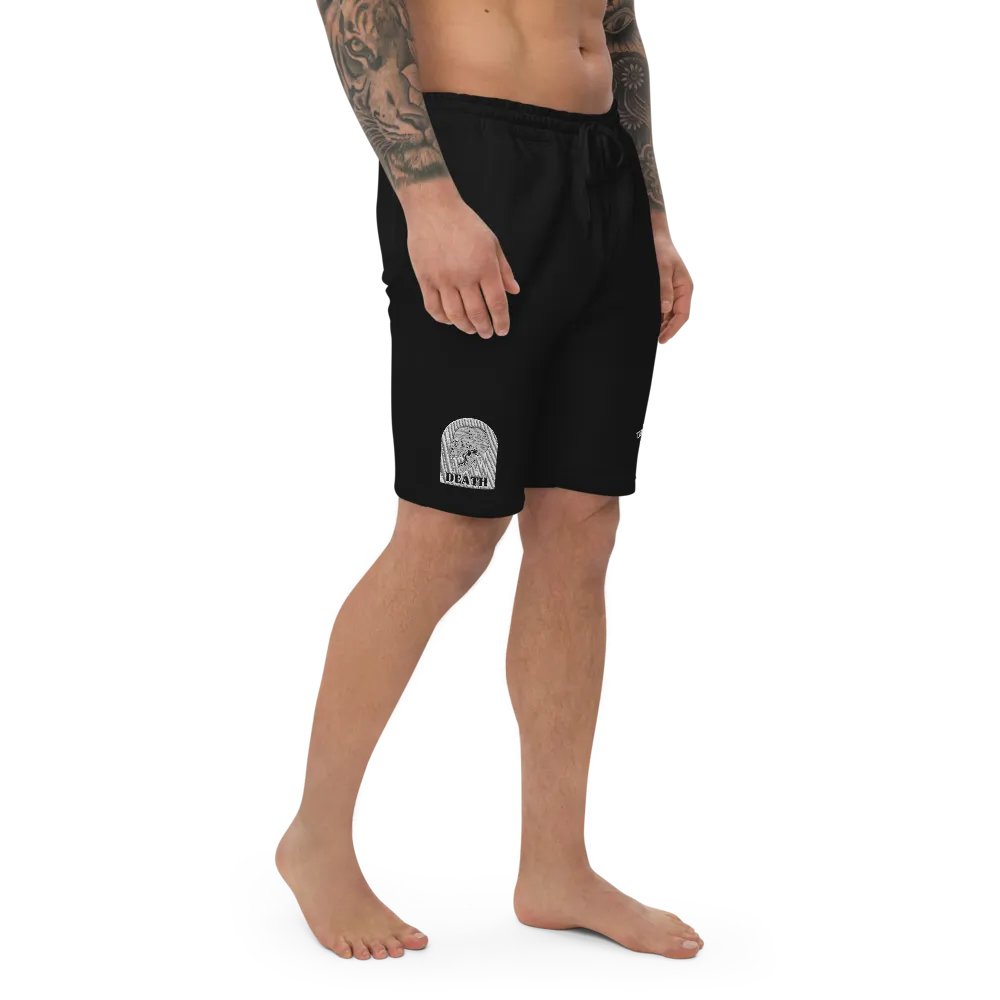 Death Profile Fleece Shorts product image (2)
