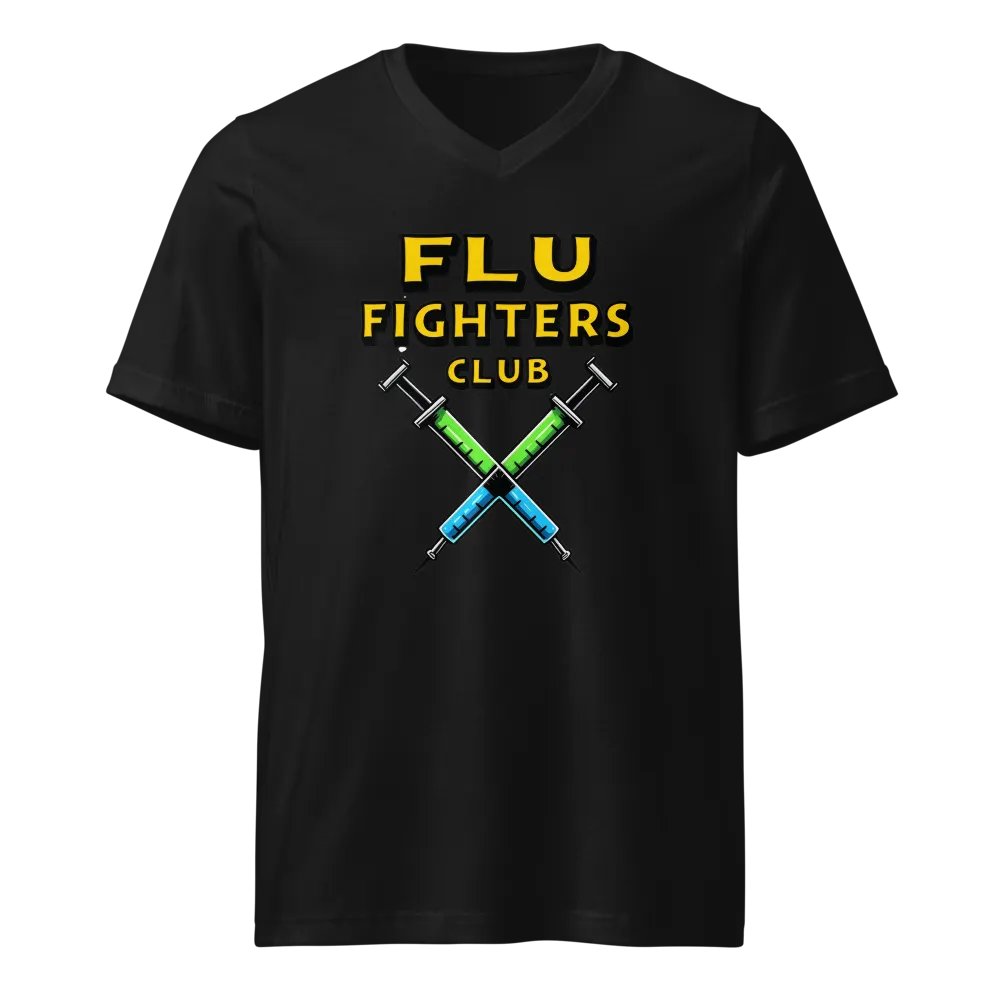 Flu Fighters Club V-Neck Tee product image (1)
