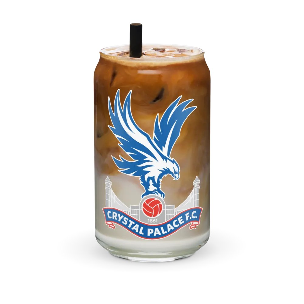 Crystal Palace Soccer Team - Can-Shaped Glass product image (6)