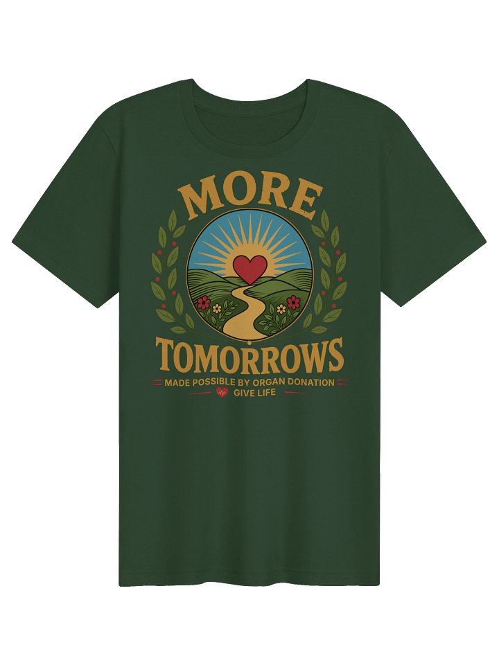 More Tomorrows Organ Donation T-Shirt product image (4)
