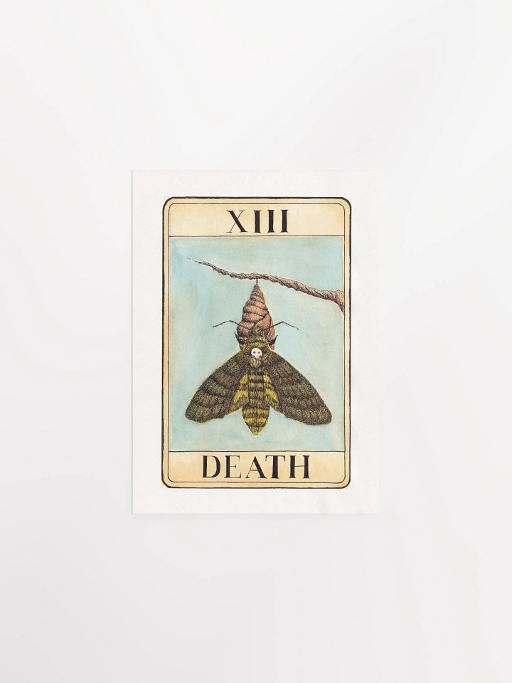 Death Tarot Card Print product image (1)