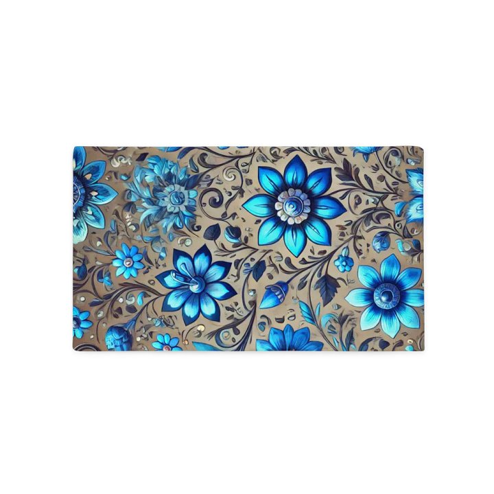 Blue Floral Bliss Pillowcase product image (2)