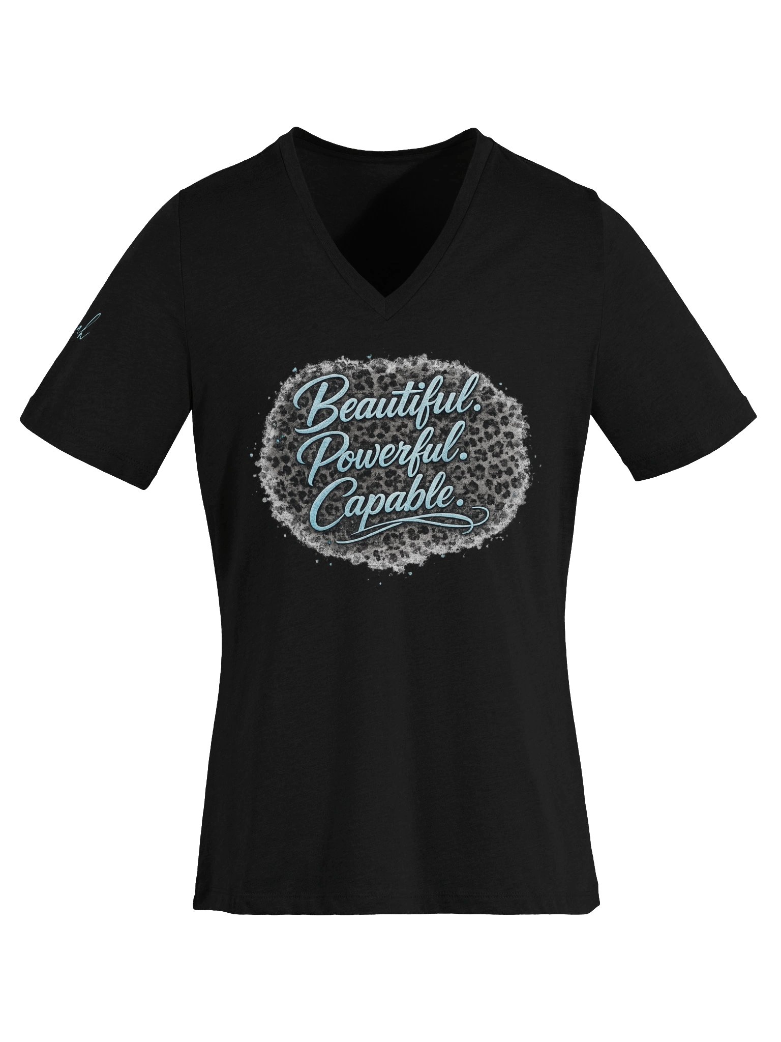 Beautiful. Powerful. Capable. V-Neck Tee product image (5)
