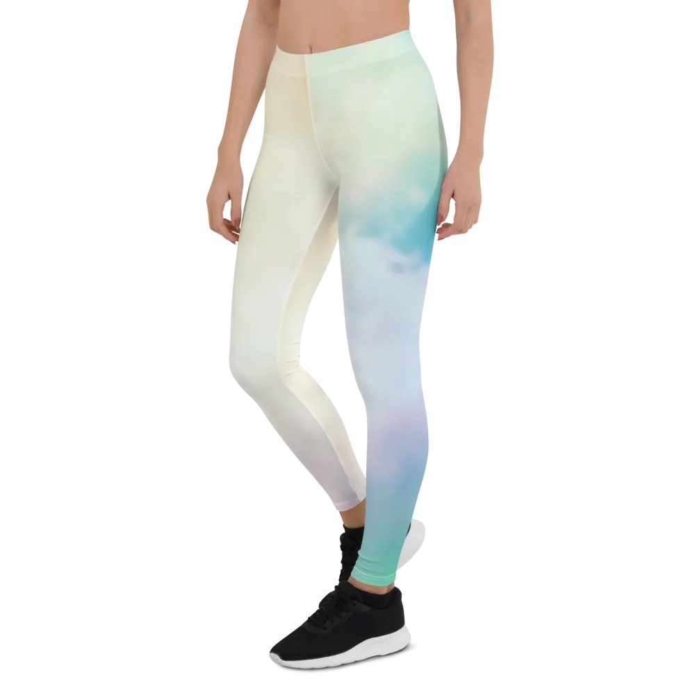 Blur cloud rainbow Design Legging - V1 product image (6)