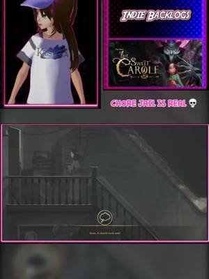 caught in chore jail for bad sweeping #ByeSweetCarole #funnymoments #gaming #vtuber #roguelike #ClipGPT #streamladder