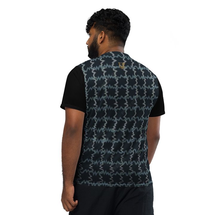 Lafate Store Designer Print Shirt Blue Multicolor product image (1)