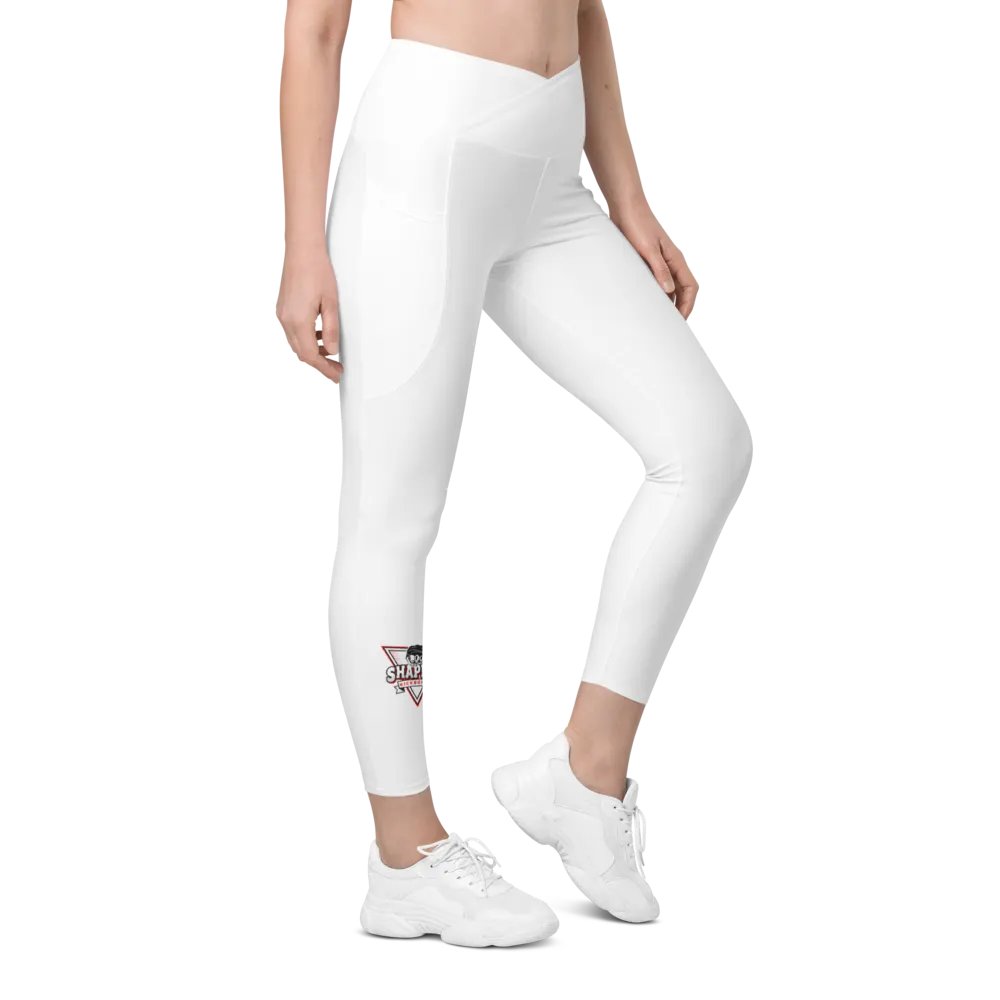 Shape Up Kickboxing Semi-Compression Crossover Leggings with Pockets product image (1)