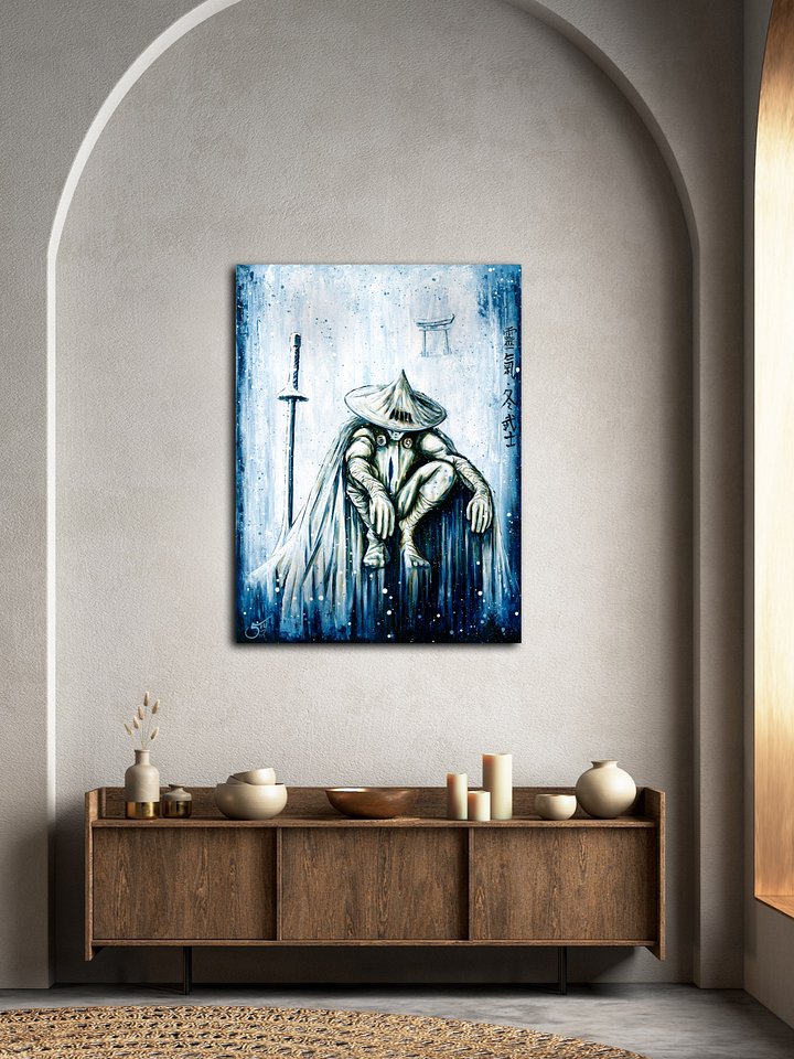 The Winter Warrior Waits - Original Painting product image (2)