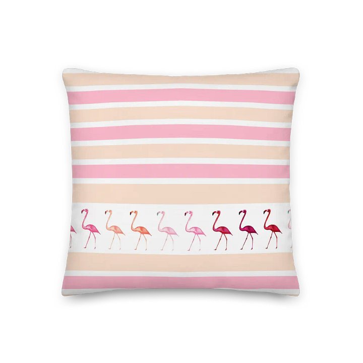 Flamingo Fiesta Premium Pillow product image (1)