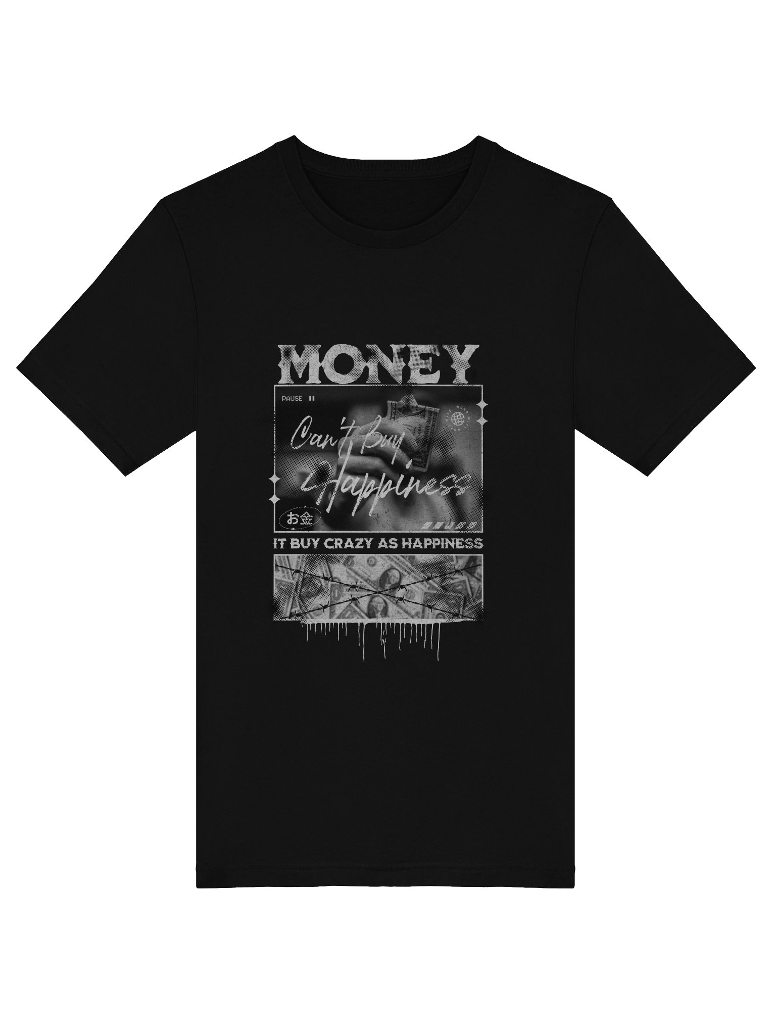 Money Can't Buy Happiness T-Shirt product image (5)