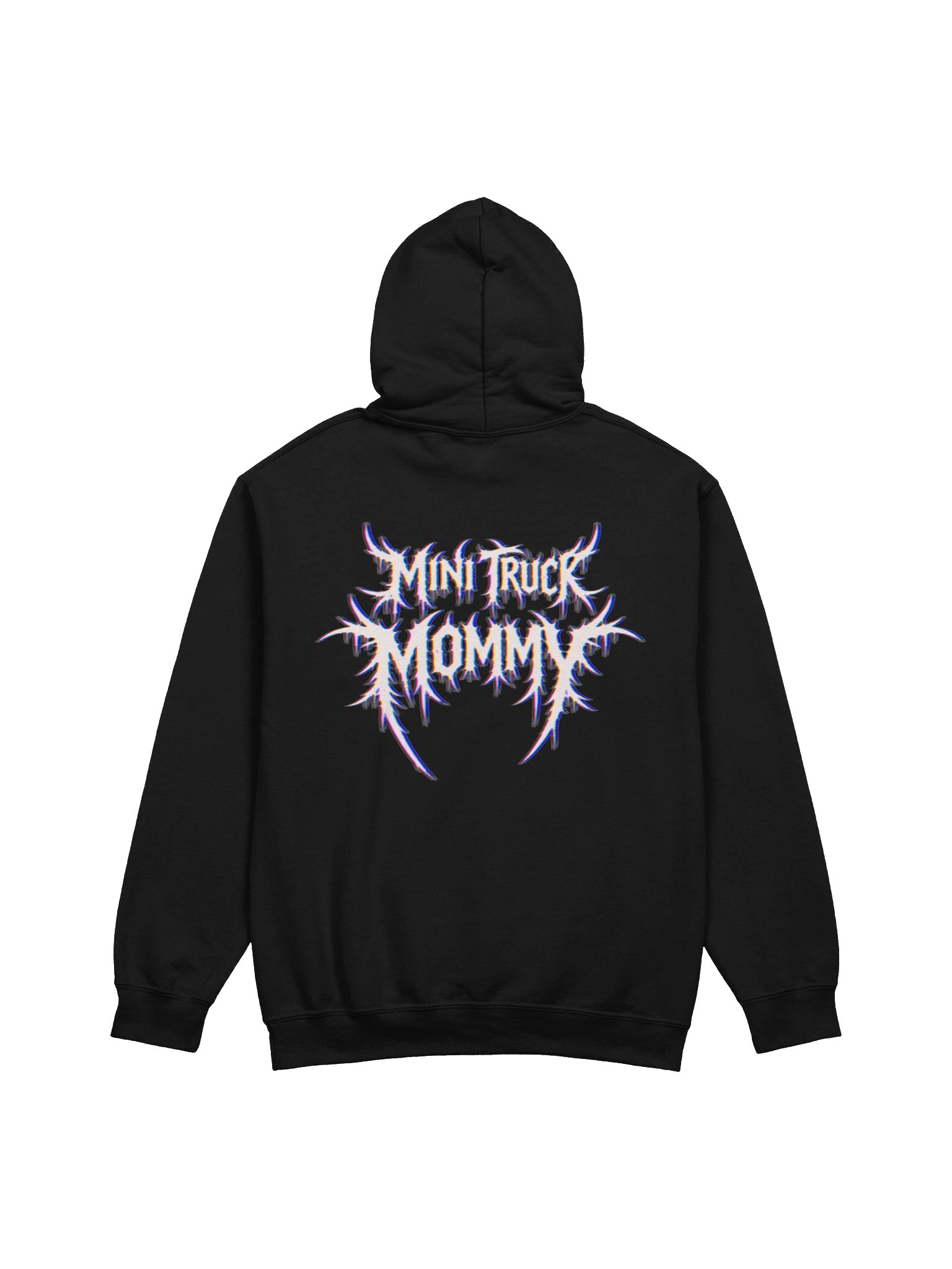 "Who's your Mommy?" Reese Edition Uncontrolled Garage x Mini Truck Mommy — Black Hoodie product image (2)