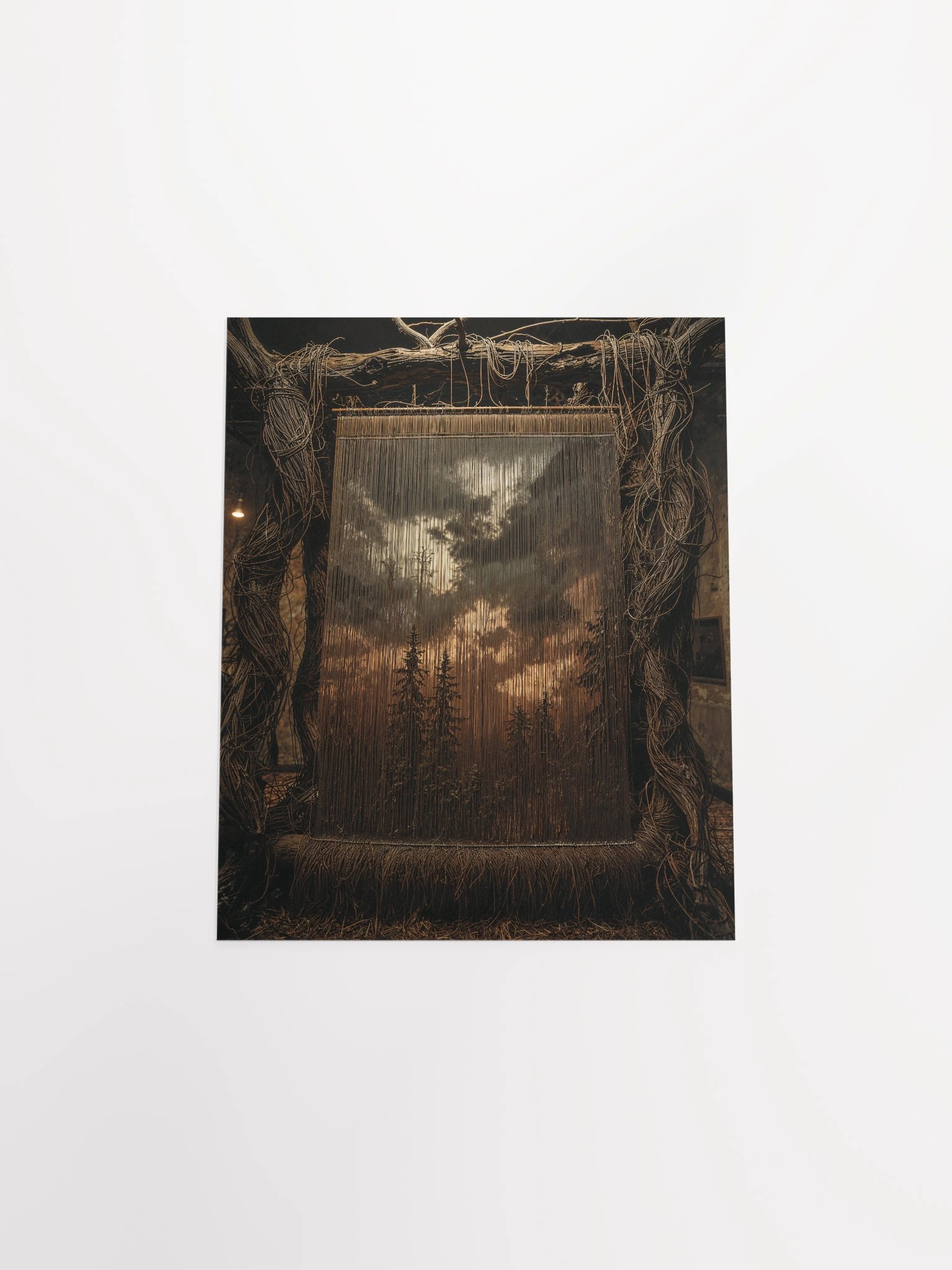 The Woven Forest Matte Poster product image (30)