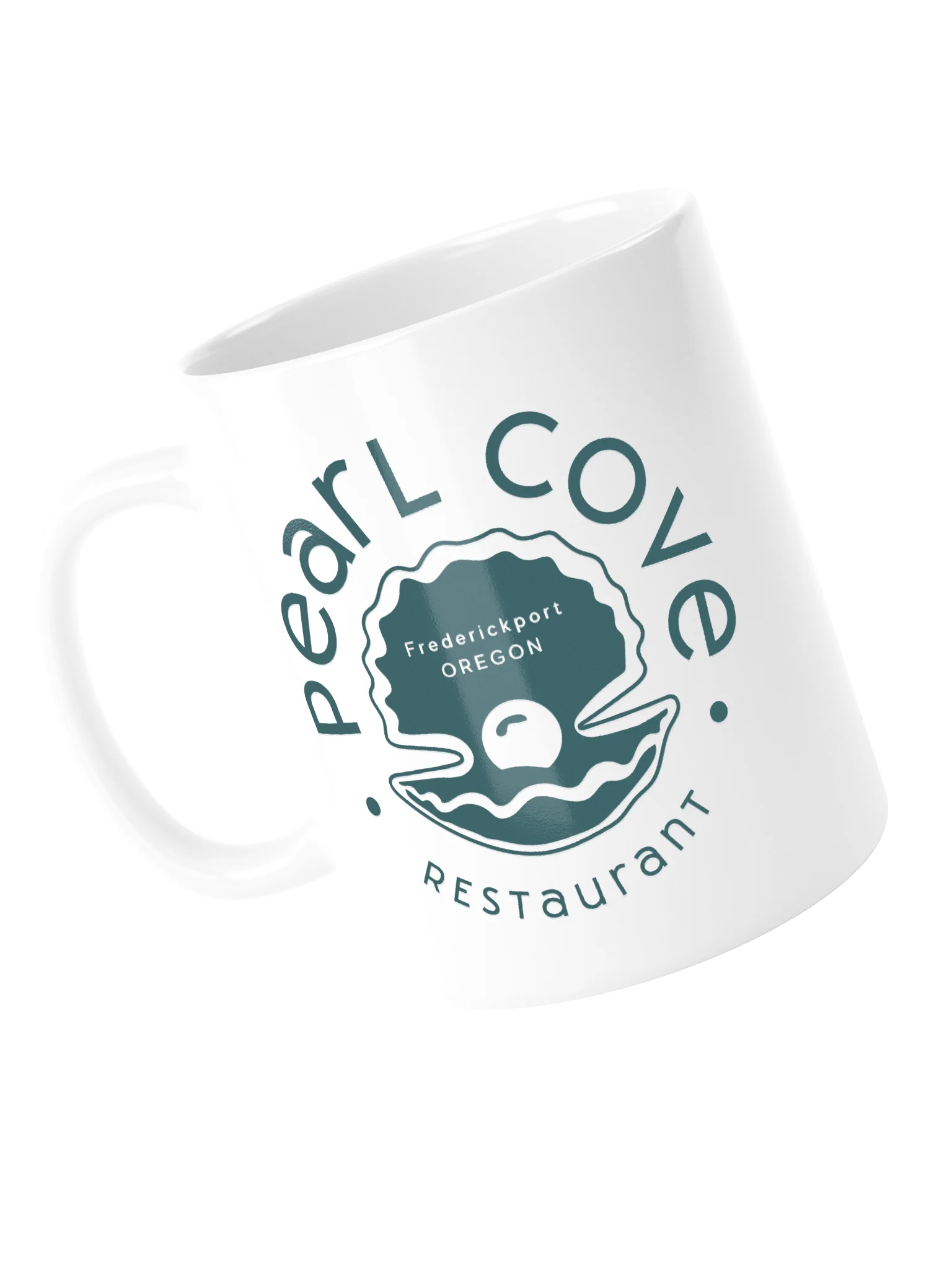 Pearl Cove Teal Coffee Mug product image (15)