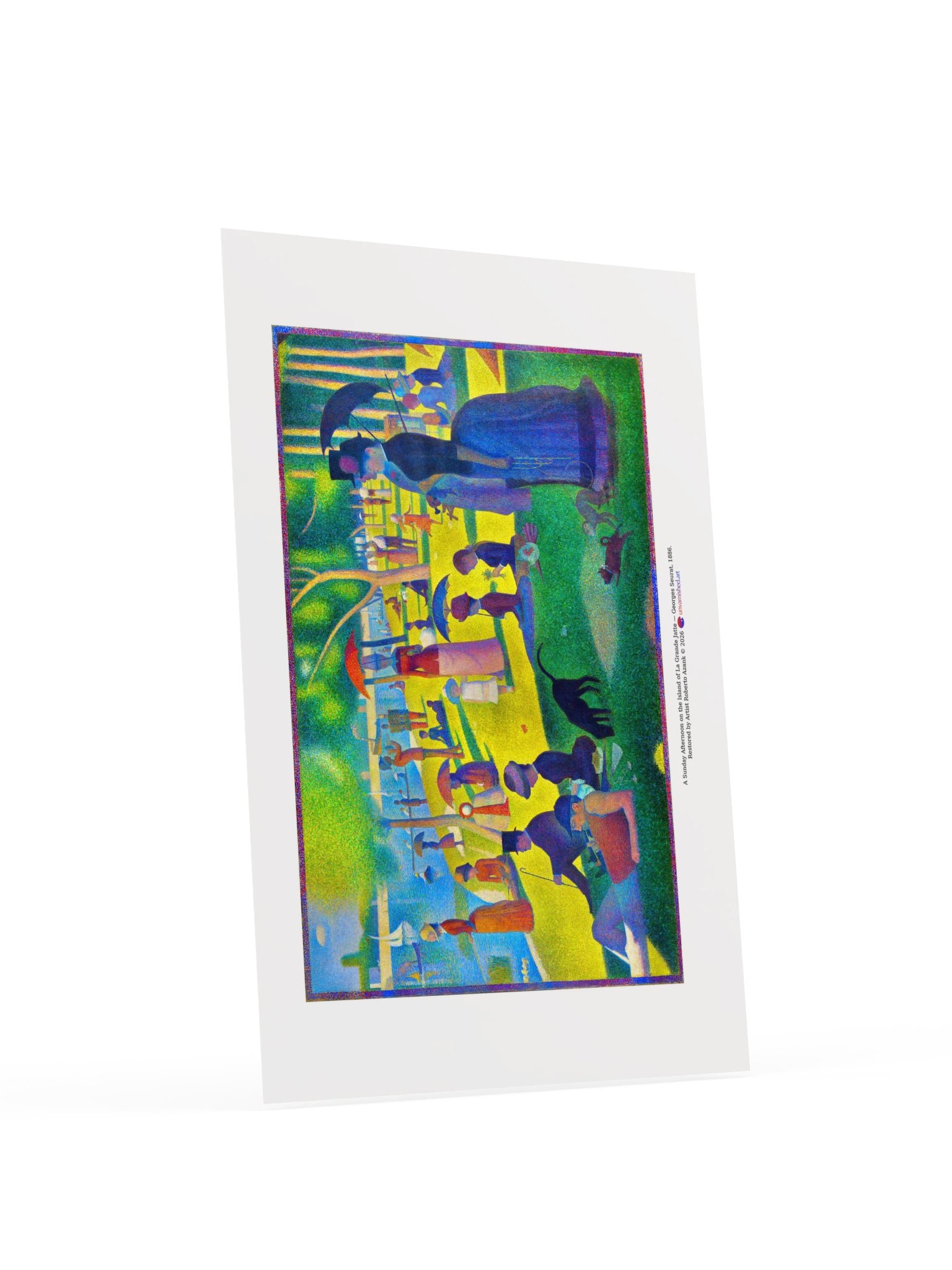 A Sunday Afternoon on the Island of La Grande Jatte — Poster product image (4)