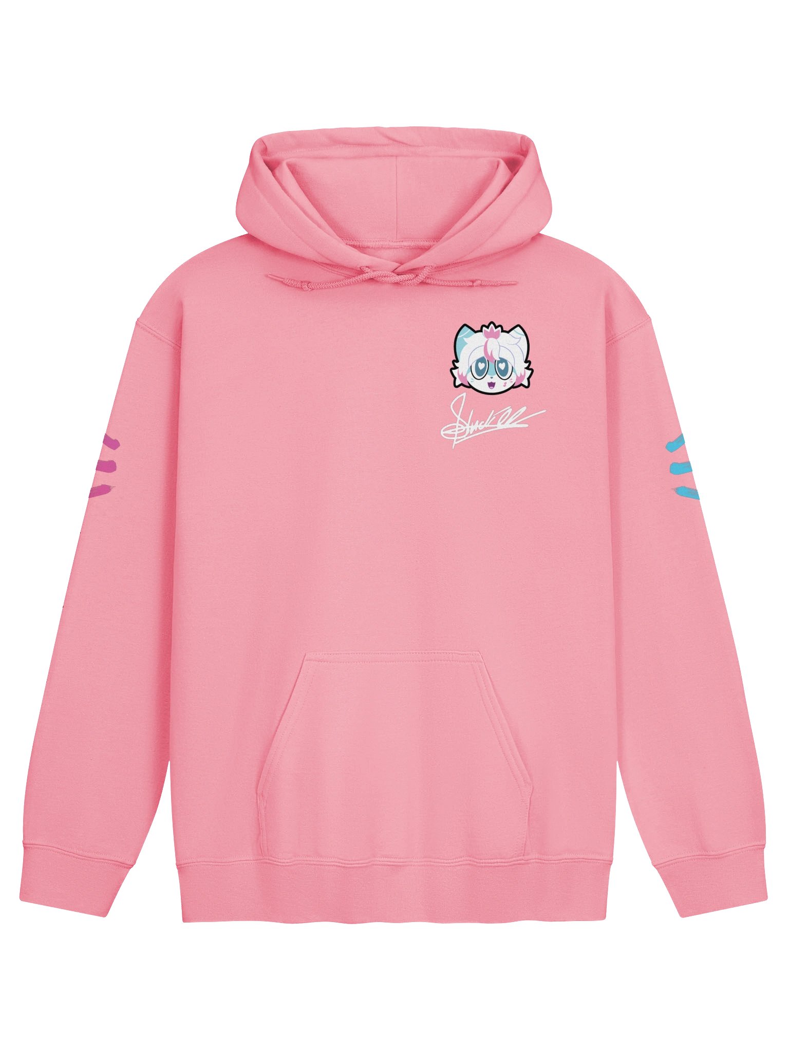 Cats In Pink | Clef Unisex Hoodie product image (1)