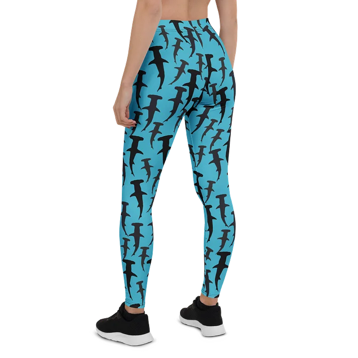 Schooling Hammerhead Sharks - Leggings - Clear Ocean product image (2)