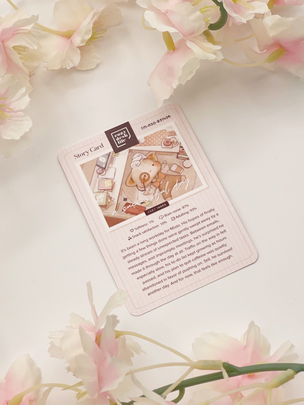 "A Successful Day" Cozy Desk Art & Stationery Collector Set — Tiny Moments Series product image (5)