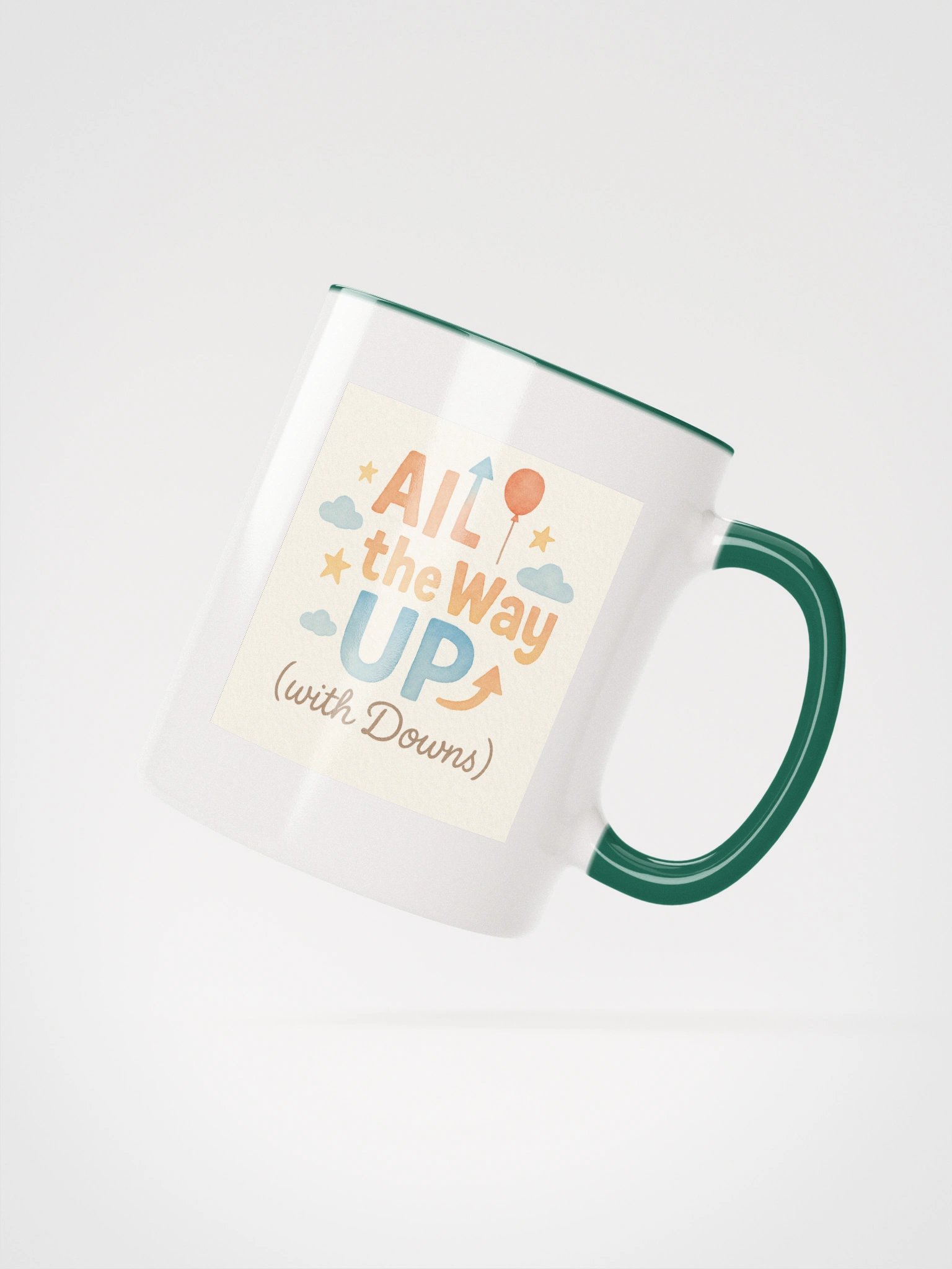 All the Way Up (with Downs) Ceramic Mug product image (9)