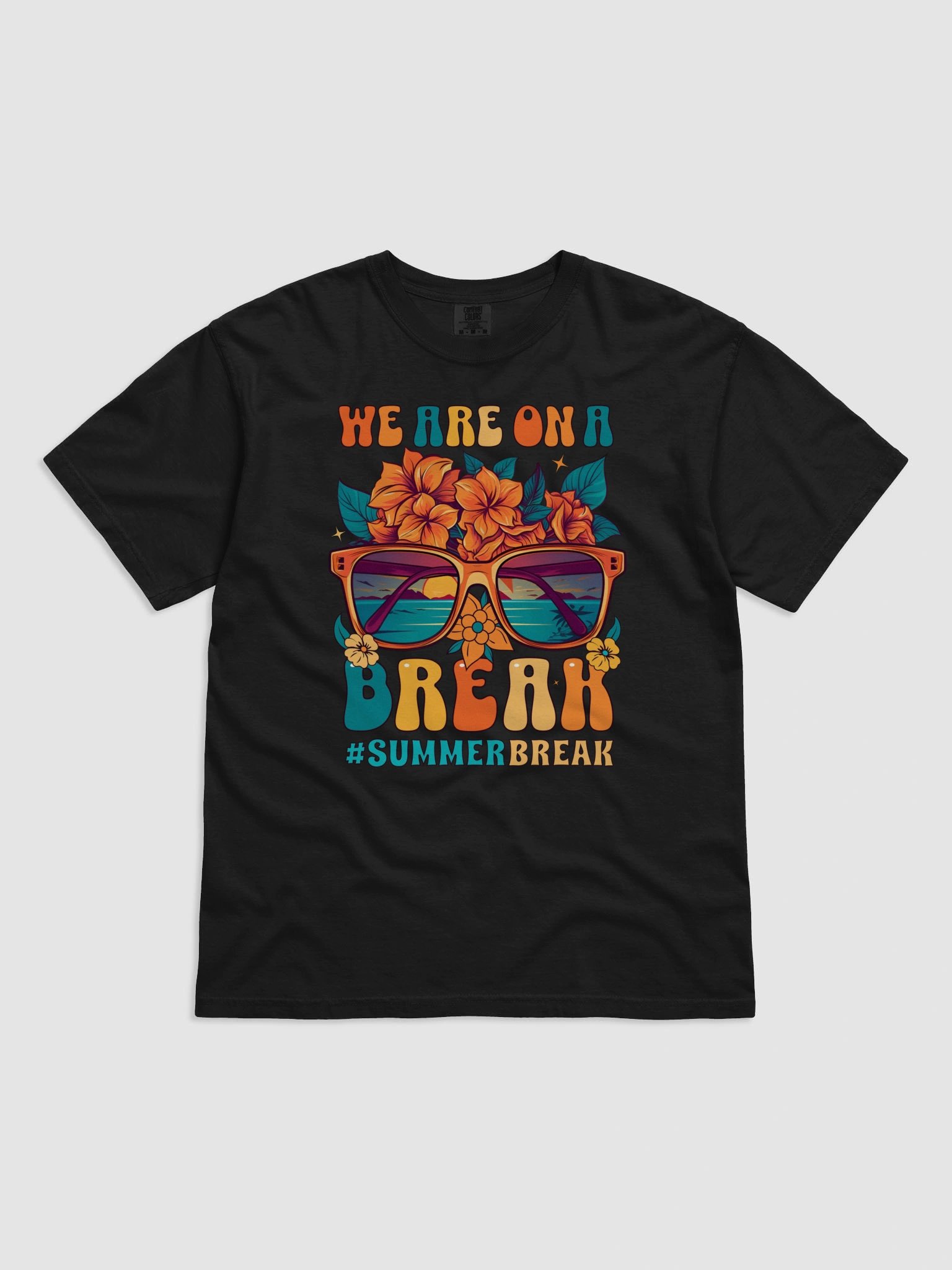 We Are On a Break Summer Sunglasses Tee product image (27)