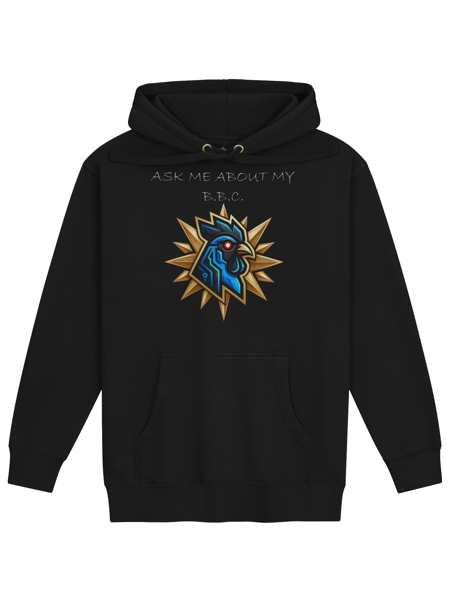 Big Blue Chicken Emblem Hoodie product image (1)