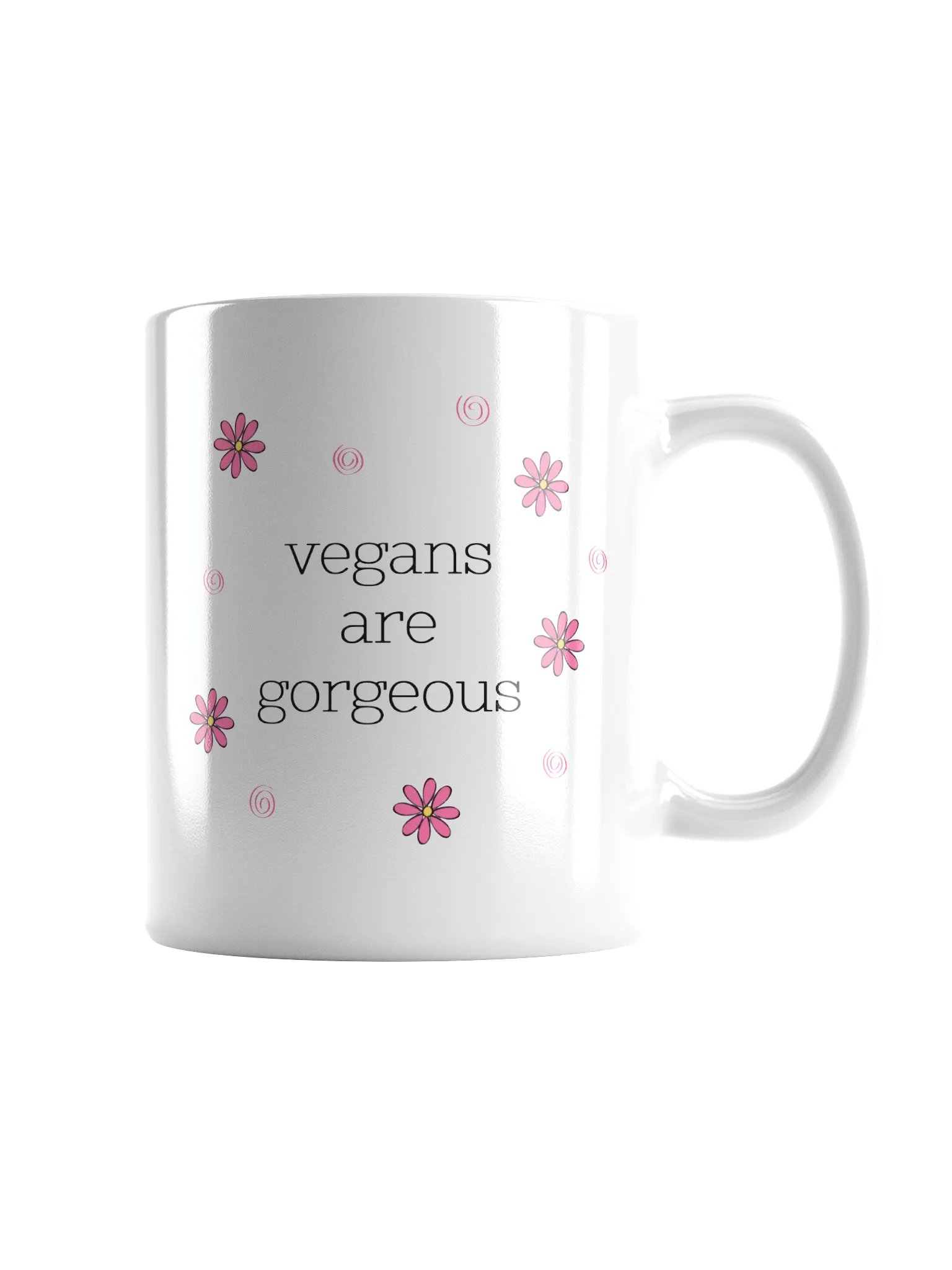 “Vegans Are Gorgeous” Coffee or Tea Mug product image (2)