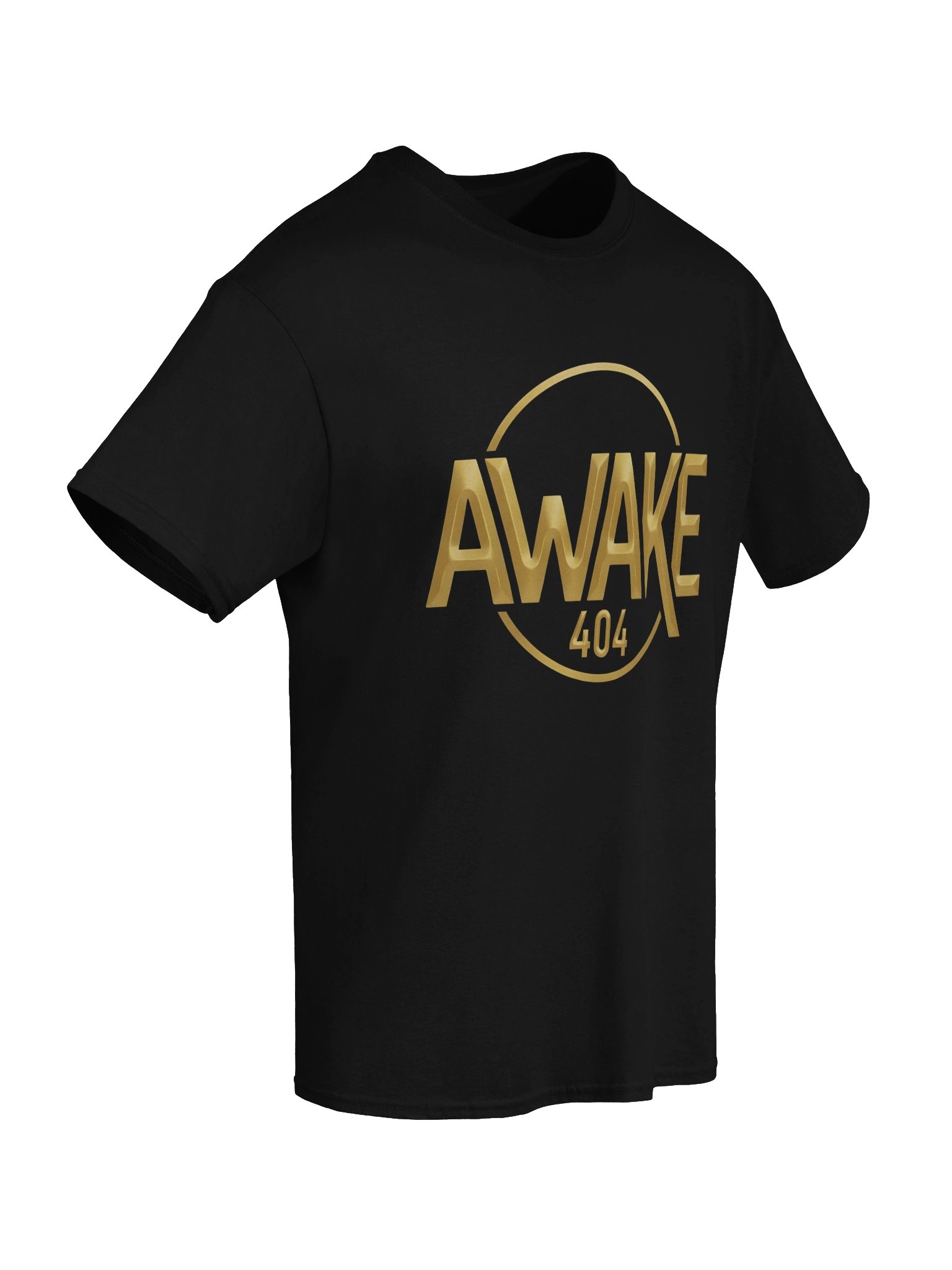 Awake 404 Gold Logo T-Shirt product image (8)