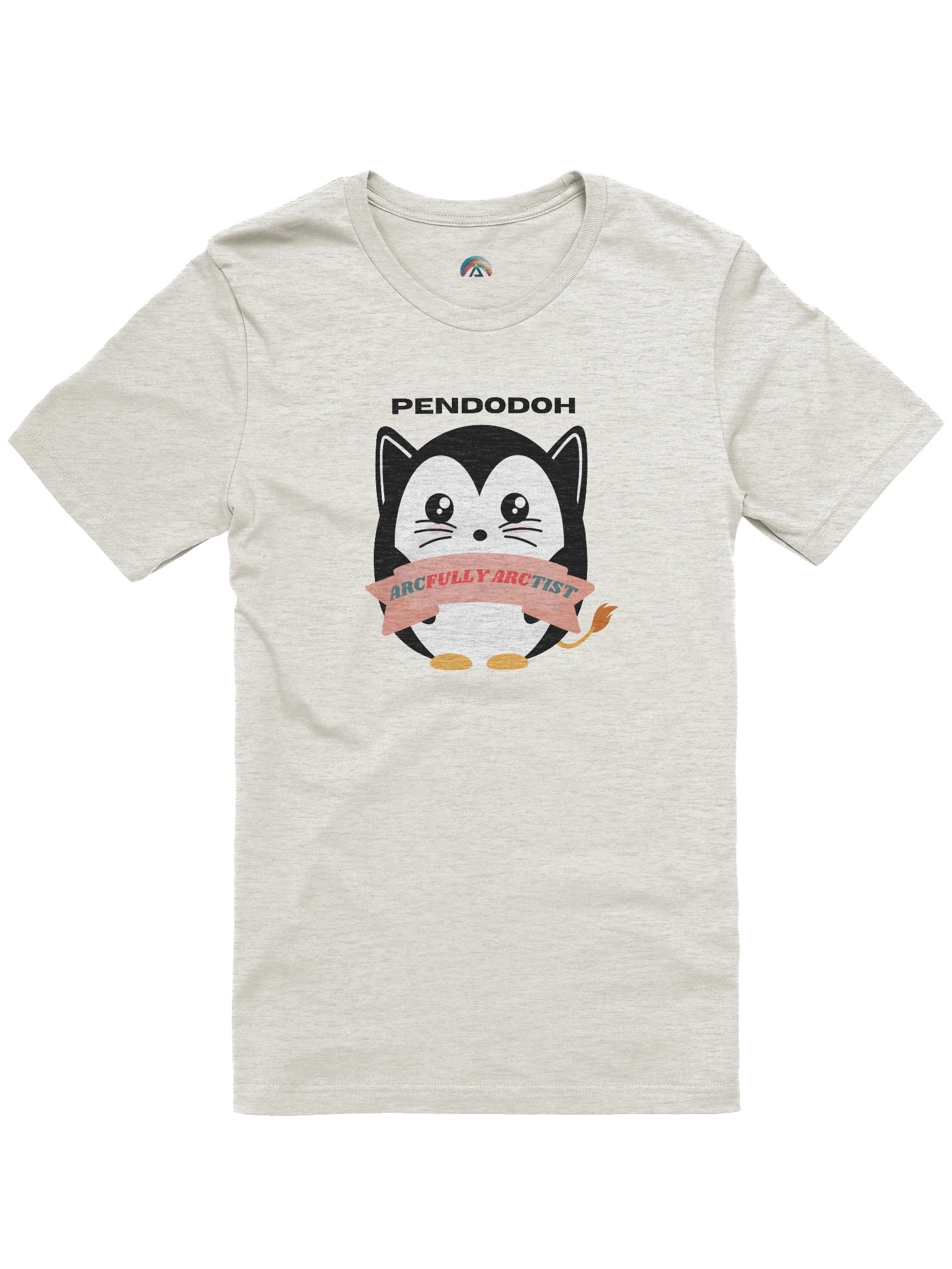 PENDODOH with 'ARCFULLY ARCTIST' Banner T-Shirt product image (1)